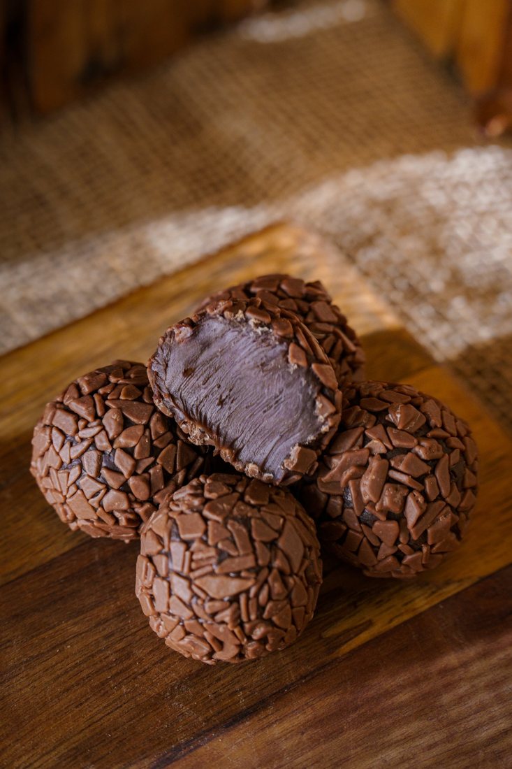 Brigadeiros gourmet da Porto D'Oro